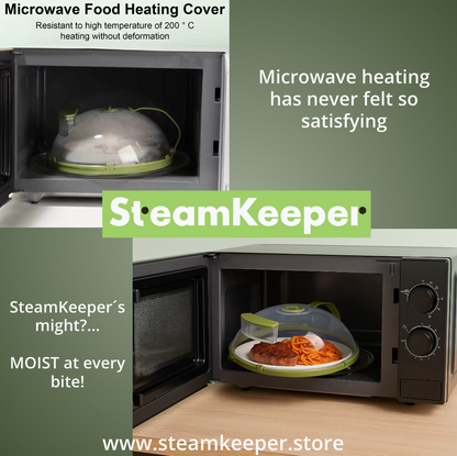 Microwave Steam Splatter Cover